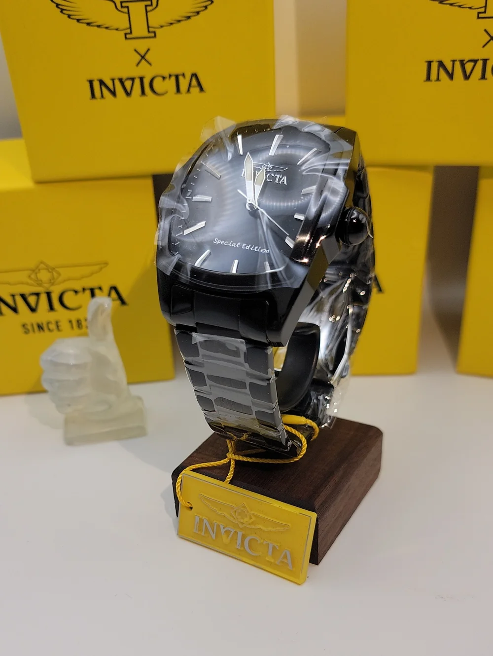 NEW ⌚️ Invicta Lupah Ironvane Men's Special Edition Watch - 47mm, Black 50800